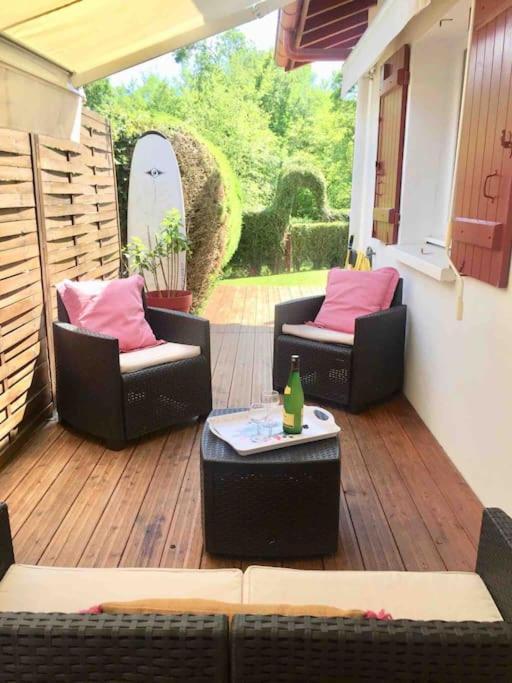 1Km Plage, Agreable Maison 6 Pers Classee 3* 앙다이 외부 사진